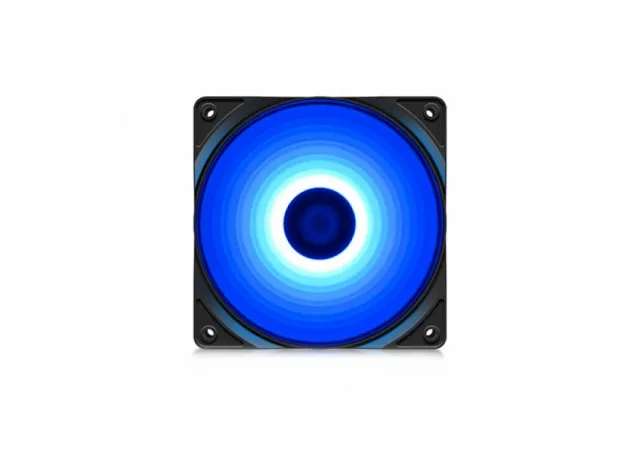 DeepCool RF120B 120x120x25mm ventilator BLUE LED hydro bearing 1300rpm 49CFM 22dBa