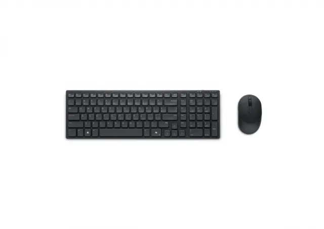DELL KM555 Silent US tastatura + miš crna 