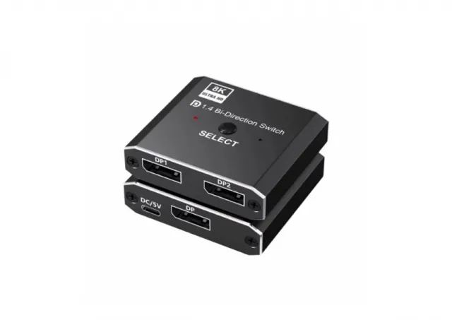 DisplayPort svič V1.4 KT-DP201