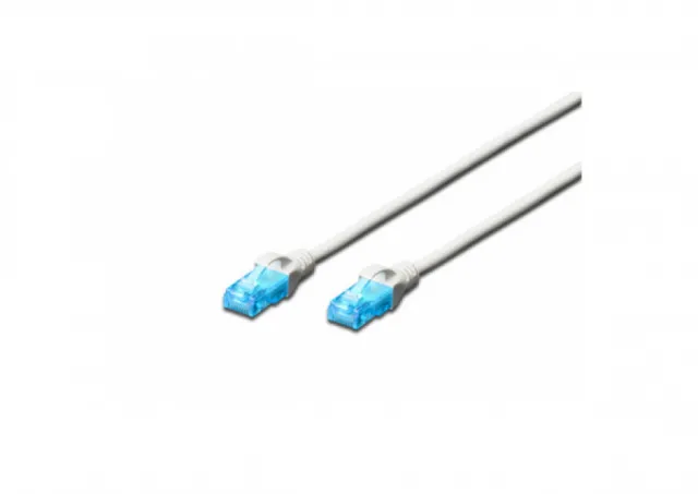 DK-1512-100/WH patchcord kabl 5e U/UTP CCA 10m beli