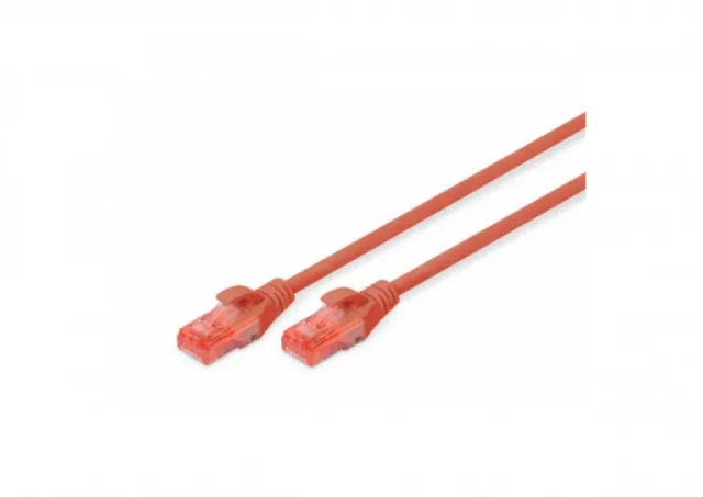 DK-1617-005/R patchcord kabl 6 U/UTP CU 0,5m crveni