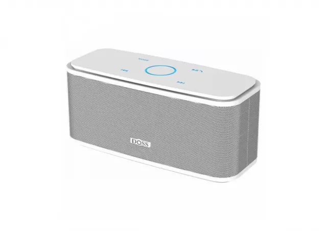 Doss BT SoundBox zvučnik DS-1681 V5.0 IPX5 snaga 6Wx2 Touch panel beli