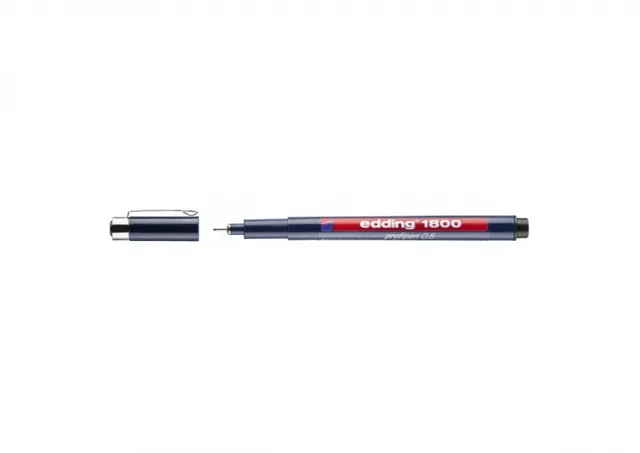 Drawliner E-1800 0,5mm Edding crna