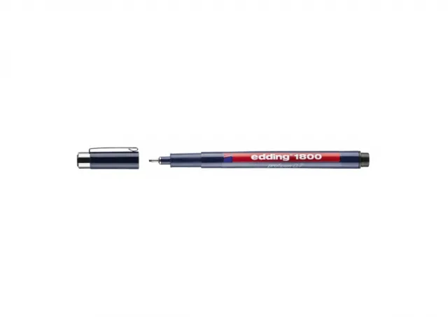 Drawliner E-1800 0,7mm Edding crna 10LD17B