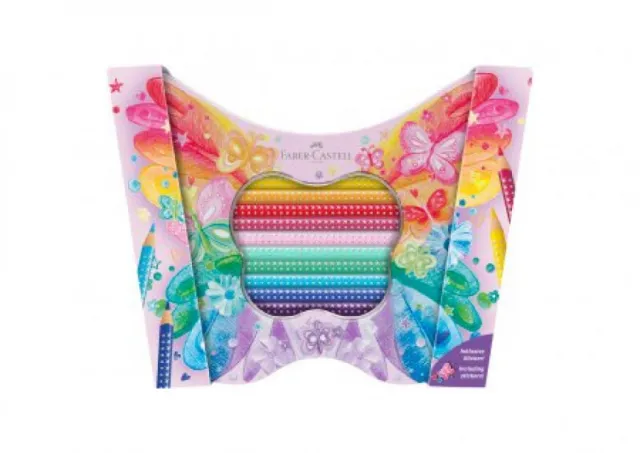 Drvene bojice Faber Castell Sparkle Leptir met.kut.1/20 201971