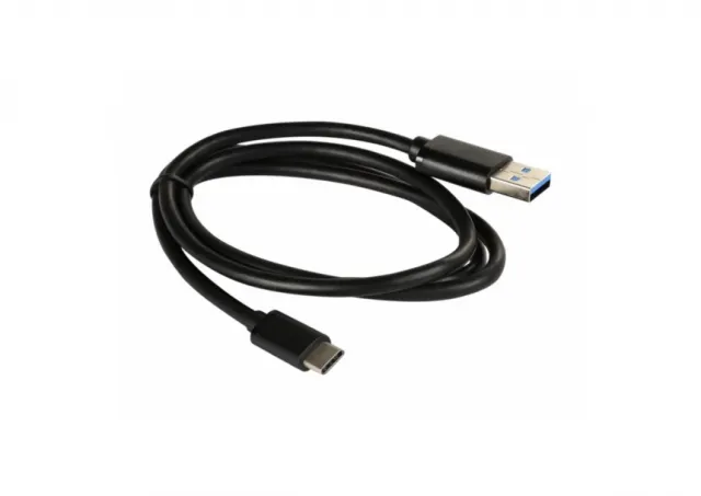 E-Green Kabl 3.0 USB A - USB 3.1 tip C M/M  2m crni