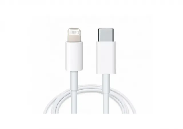 E-Green Kabl 3.1 USB tip C na iPhone Lighting 5,6,7   2.4 A, 2m beli