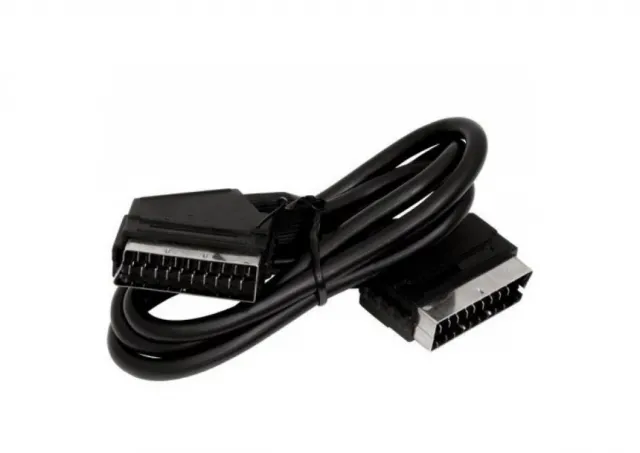 E-Green Kabl Scart M/M 1.2m crni