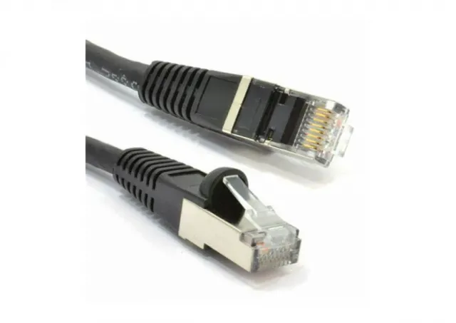 E-Green Kabl SFTP Patch Cat6A 5m crni