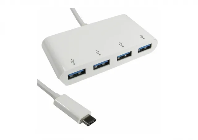E-Green USB 3.1 tip C - HUB 4port USB 3.0