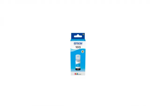 Epson 103 EcoTank Cyan ink bottle