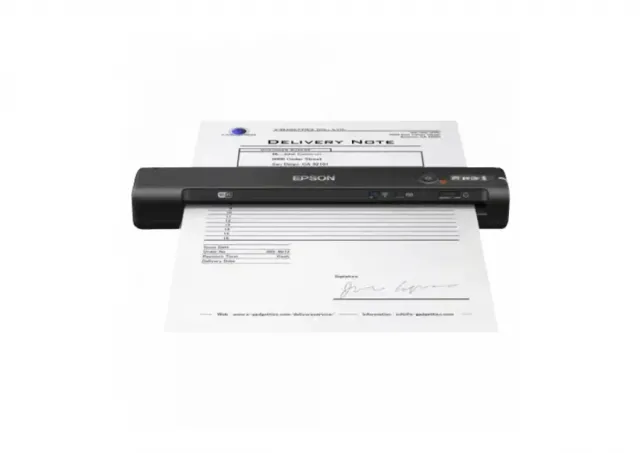 Epson B11B253401 Scanner WorkForce ES-60W, Portable, A4, 4 s/page, WiFi, USB, Baterija