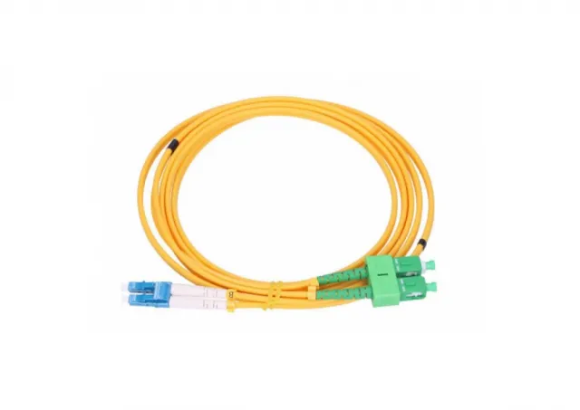 ExeLink patchcord LC/UPC-SC/APC SM, Duplex, G657A1, 3mm,1 m