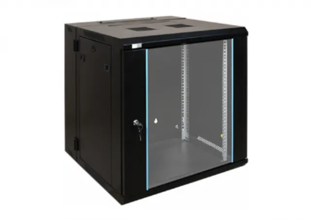 EXO:N 15U Podno stojeci rack ormar sa tockicima, 600mm×800mm×600mm, crni