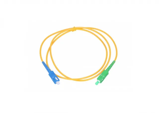 Extralink Patchcord SC/APC-SC/UPC SM G652D Simplex 3.0mm 5.0m