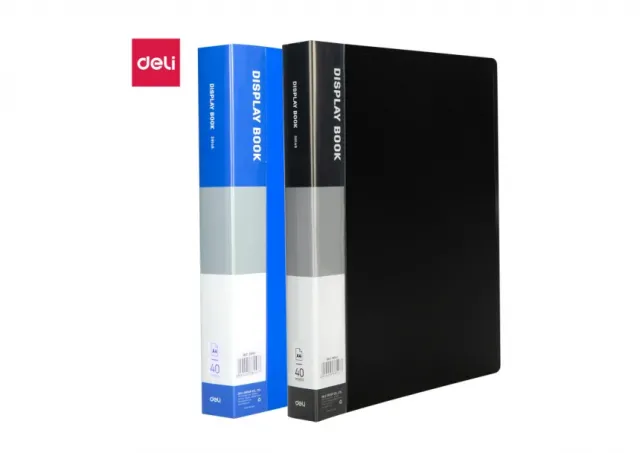 FASCIKLA DELI DISPLAY - CLEAR BOOK 500MIC 40 lista E38147