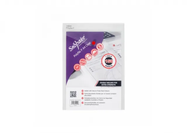 Fascikla pismo (uspravna) A5  Snopake Superline Clear