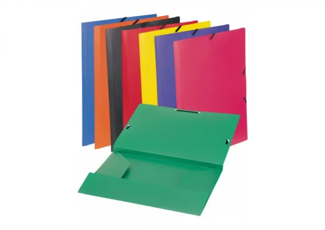 Fascikla PVC sa gumicom, 240 x 320 x 15 mm Viquel crna