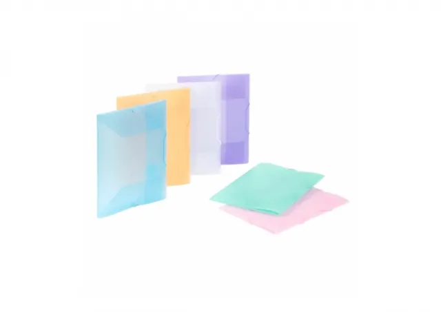 Fascikla PVC sa gumicom, 253 x 330 x 15 mm PropySoft Viquel sortirano