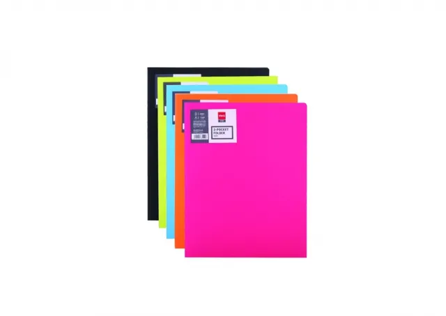 FASCIKLA SA PREKLOPOM NEON E38120 - A4