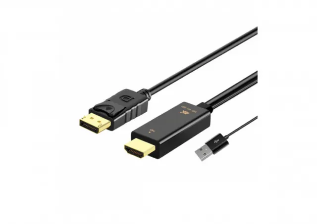FAST ASIA Kabl HDMI + USB 2.0 na DisplayPort (m/m) 1.8m 