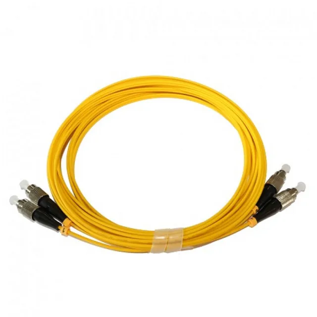 Fiber duplex patch cord kabl FC/UPC - FC/UPC singlemode 9/125 mikrona dužine 2m, UPC (Ultra Physical Contact), fabrički napravljen i testiran