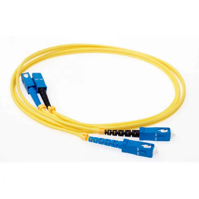Fiber duplex patch cord kabl SC/UPC - SC/UPC singlemode 9/125 mikrona dužine 2m, UPC (Ultra Physical Contact), fabrički napravljen i testiran