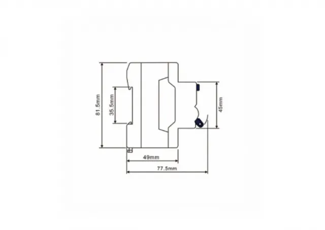FID SKLOPKA 25/0.03A 4P BITON RCA-4