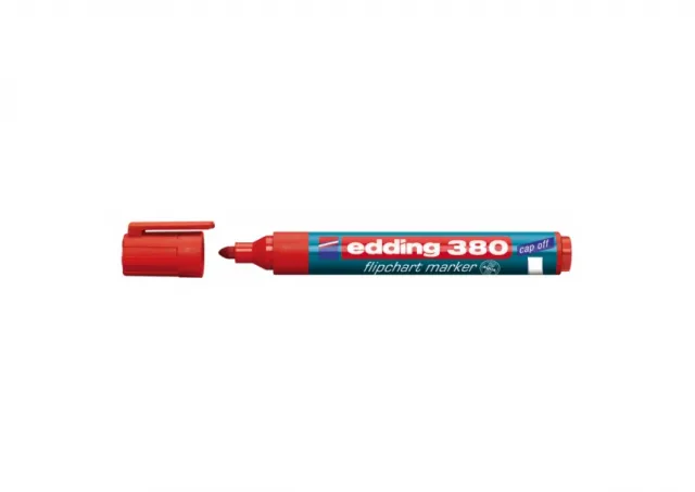 Flipchart marker 380 1,5-3mm, zaobljeni Edding crvena