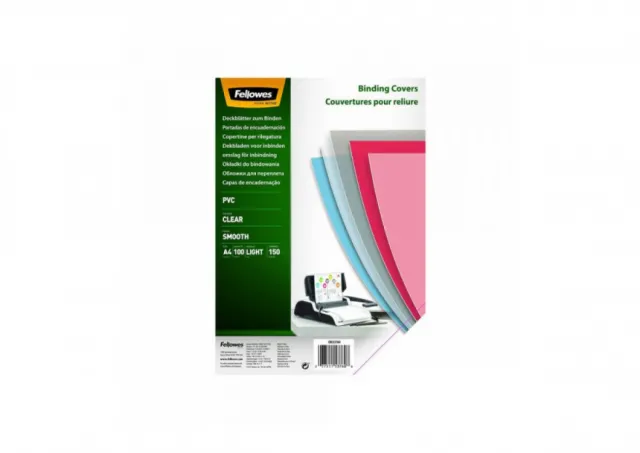 Folija za koričenje FELLOWES 5376001  PVC A4 150mic providna