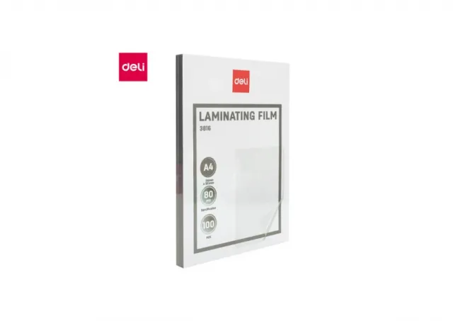 FOLIJA ZA LAMINACIJU DELI A4 80mic 1/100 E3816