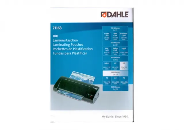 Folija za plastifikaciju Dahle A6 125 mic, 1/100 Dahle  14LFD263