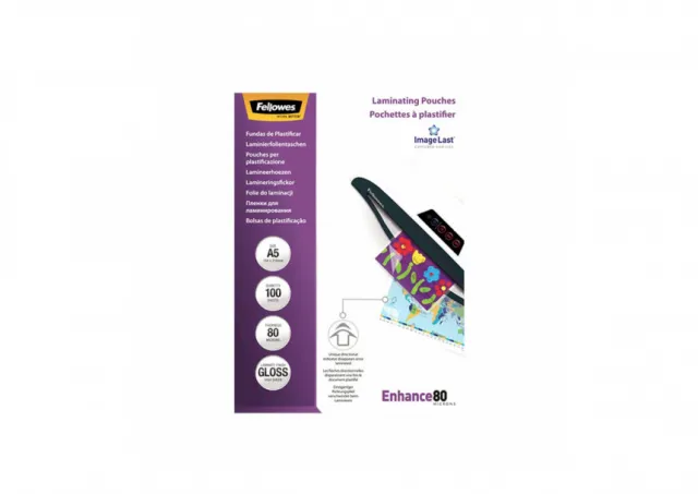 Folija za plastifikaciju FELLOWES 5306002 - A5 80 mic