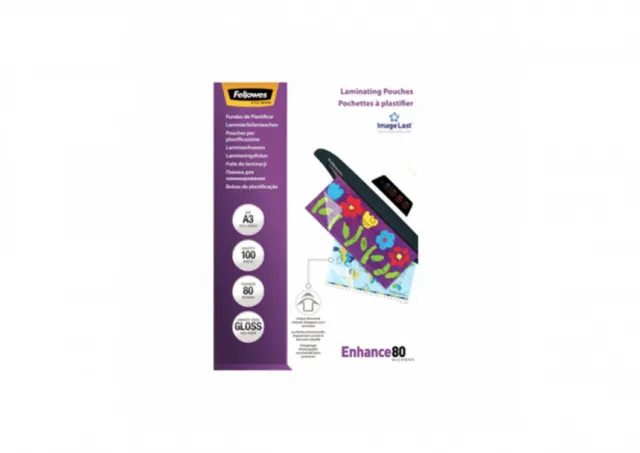 Folija za plastifikaciju FELLOWES 5306207 - A3 80 mic