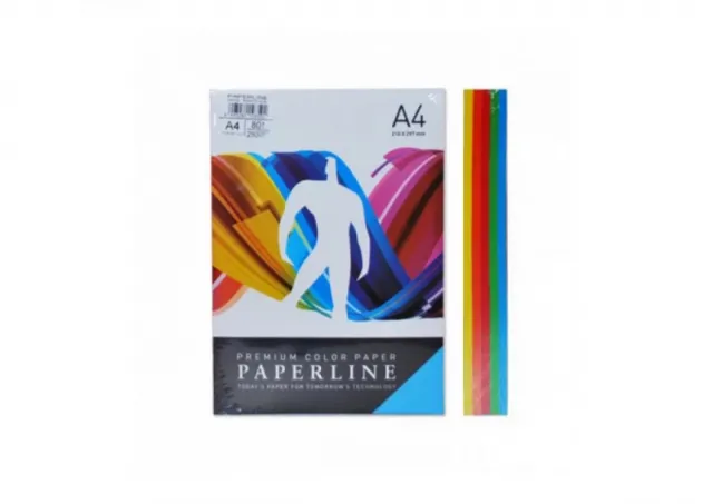 Fotokopir papir A4/80g mix neon 1/100