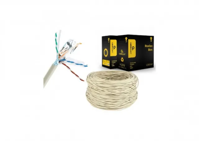 FPC-6004-SOL Gembird FTP cat.6 Indoor solid CCA kotur 305m 43153