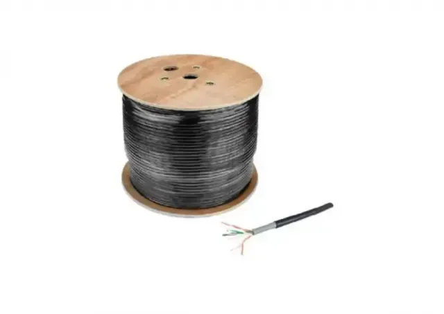 FTP cable CAT 6A F/FTP - 500 Mhz, 4x2xAWG-23 FPC-6260E-SOL-OUT Gembird