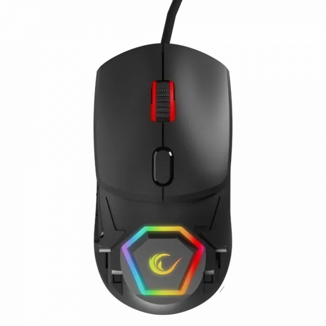 GAMING MIS HYALO M1 CRNI RGB RAMPAGE, 39527