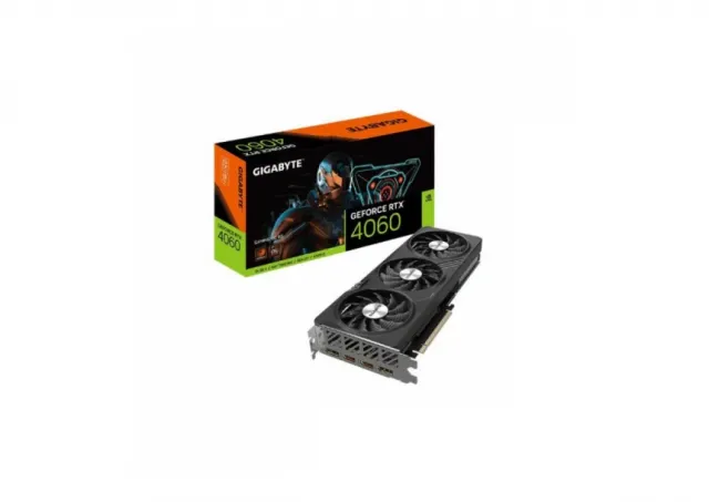 GeForce RTX 4060 GAMING OC 8GB GDDR6 128bit memory interface, WINDFORCE cooling system, RGB Fusion