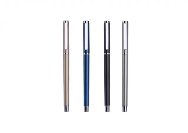 GEL ROLER DELI S82 PLAVI METALNI S82-01BLUE
