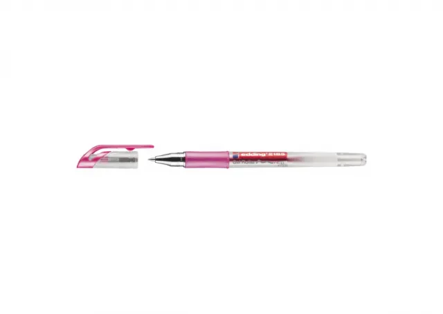 Gel roler E-2185 Crystaljelly 0,7mm Edding bledo roze 08LY02IA