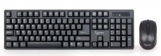 GEMBIRD KBS-W-01 2.4 GHz Slim Bežični miš + tastatura