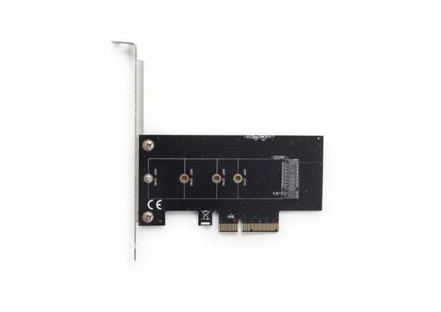 Gembird PEX-M2-01 M.2 SSD adapter PCI-Express add-on card, with extra low-profile bracket