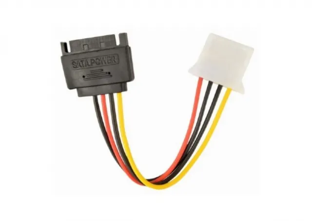 Gembird Power Cable SATA to 5.25in (Molex), M/F, 0.15 m