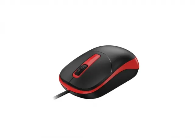 GENIUS DX-123 USB Optical crno-crveni miš 