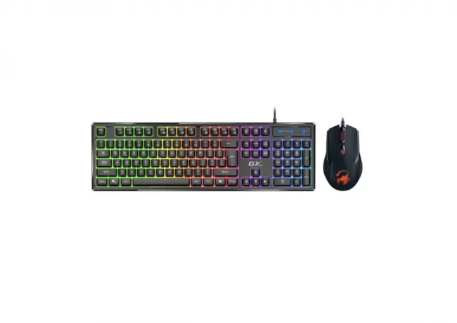 GENIUS Scorpion KM-GX6 Gaming RGB USB US crna tastatura +  miš 
