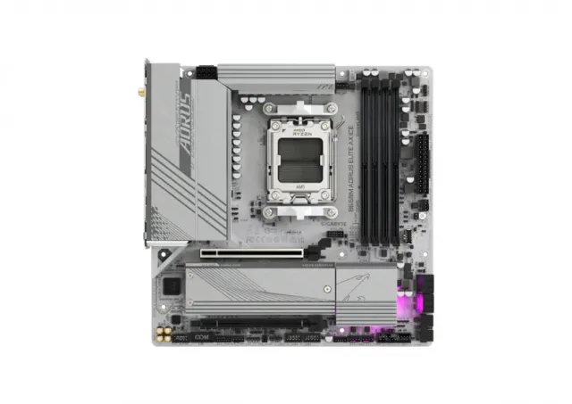 Gigabyte AM5, B650, Supports AMD Ryzen 7000 Series Processors, 4x DDR5, 1* PCIe 5.0 x4 and 1* PCIe 4.0 x4 M.2 Connector