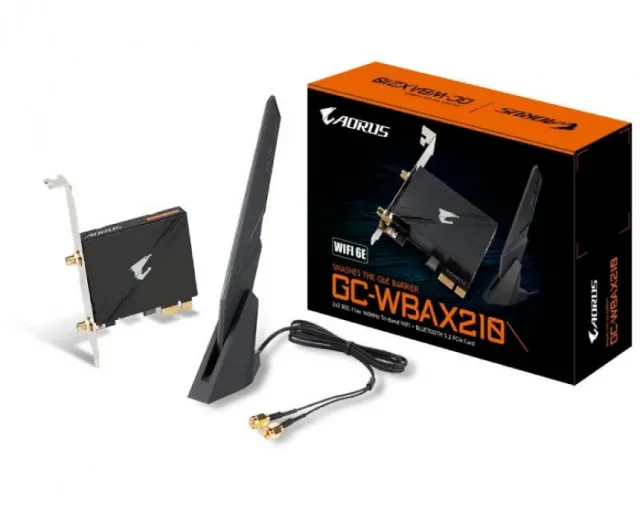 GIGABYTE GC-WBAX210 rev. 1.0 bluetooth + wireless card mrežna karta 