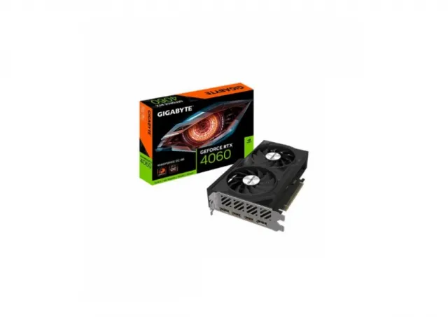 Gigabyte GV-N4060WF2OC-8GD GeForce RTX 4060 WINDFORCE OC 8GB GDDR6