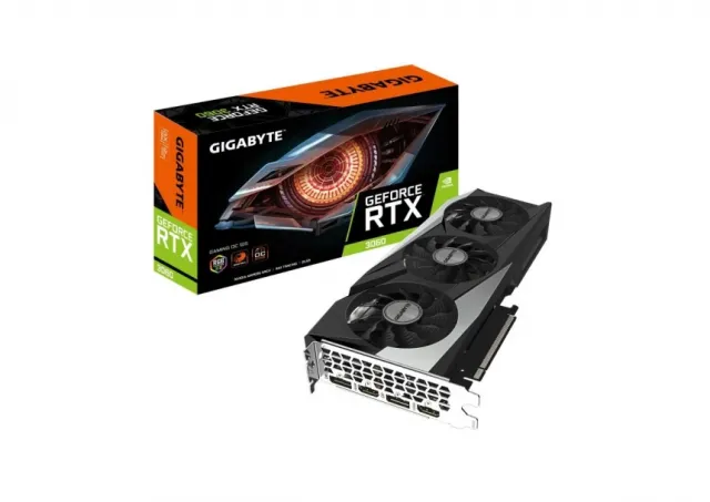 GIGABYTE nVidia GeForce RTX 3060 12GB 192bit GV-N3060GAMING OC-12GD rev 2.0 LHR grafička karta